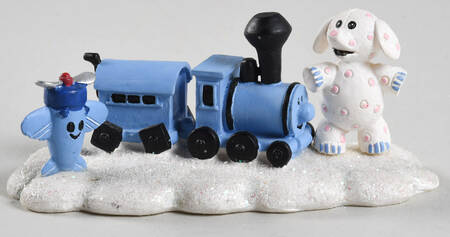 Rudolph's Christmas Town Accessories Misfit Plane, Train & Elephant - No Box