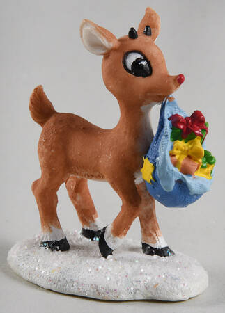 Rudolph's Christmas Town Accessories Reindeer Toy Carrier - No Box