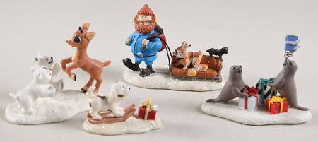 Rudolph's Christmas Town Accessories Rudolph's Animal Friends Set - No Box