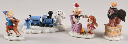 Rudolph's Christmas Town Accessories Rudolph's Misfit Friends Set - No Box