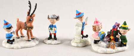 Rudolph's Christmas Town Accessories Santa's Little Helpers Set - No Box