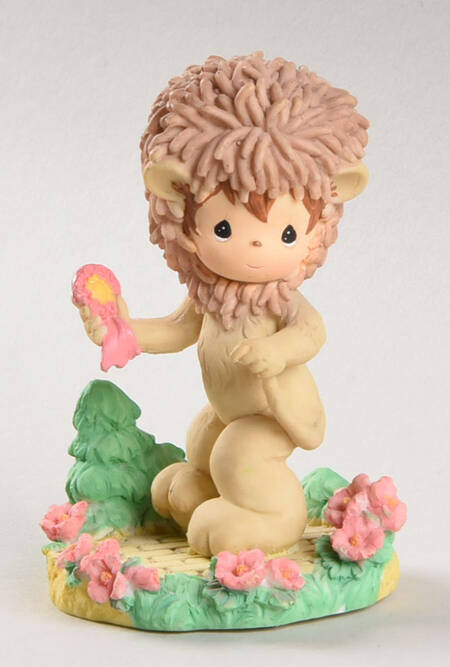 Precious Moments Wizard of Oz Cowardly Lion-Roar The Courage Within - No Box