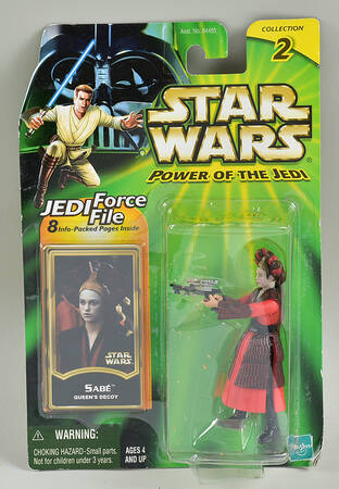 Star Wars:Power of the Jedi Sabe - Queen's Decoy - With Box