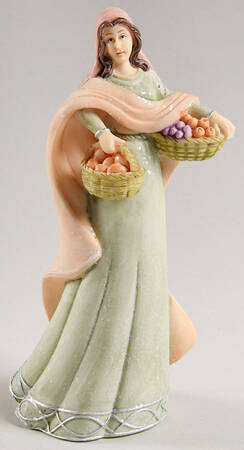 The Heavenly Blessings Lady W/Baskets - No Box