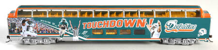 Miami Dolphins Train Touchdown Car Only - No Box
