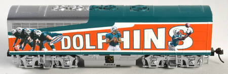 Miami Dolphins Train Dolphins Engine Only - No Box