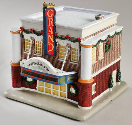 The Mayberry Christmas Village Grand Theater - No Box