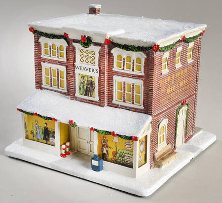 The Mayberry Christmas Village Weaver's Department Store - No Box