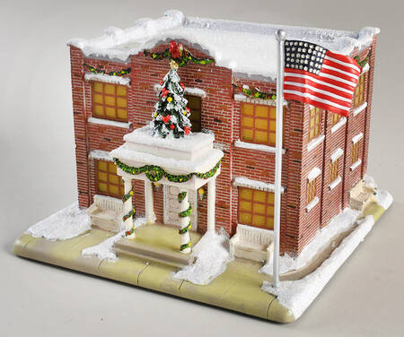 The Mayberry Christmas Village Mayberry Court House - No Box