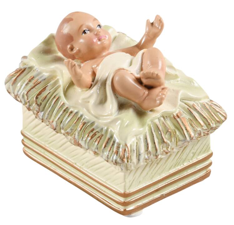 Emerald Elegance Nativity Baby Jesus - No Box