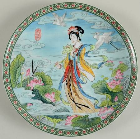 Flower Goddesses by Imperial Jingdezhen