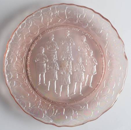 Twelve Days of Christmas-Carnival Glass Nine Drummers Drumming - Boxed
