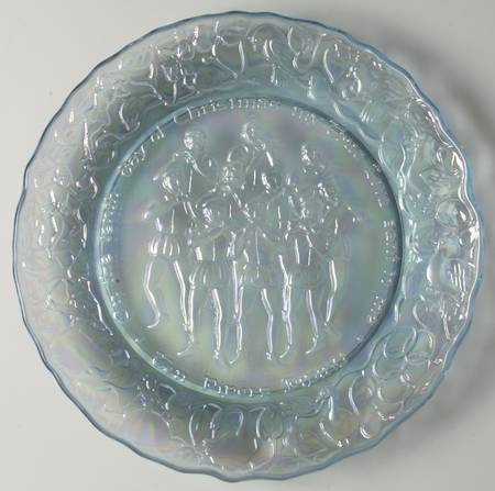 Twelve Days of Christmas-Carnival Glass Ten Pipers Piping - Boxed
