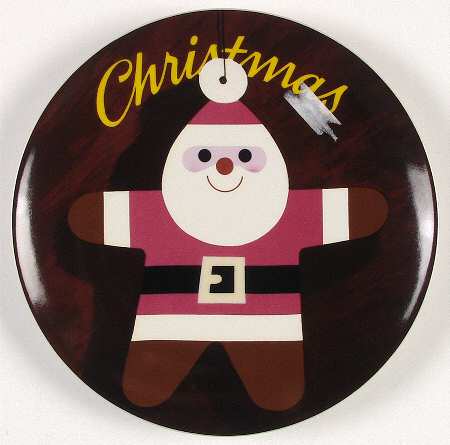 Annual Christmas Stamp Art Gingerbread Santa Claus - No Box