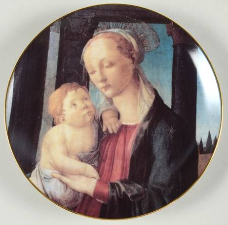 Annual Christmas Stamp Art Madonna  And Child - No Box