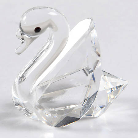 Iris Arc Crystal Figurines Swan - No Box