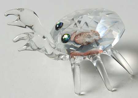 Iris Arc Crystal Figurines Crab - Boxed