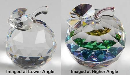 Iris Arc Crystal Figurines Apple - Boxed