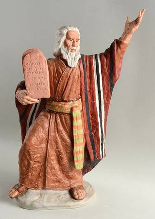 Ispanky Figurines Ten Commandments-Color - No Box