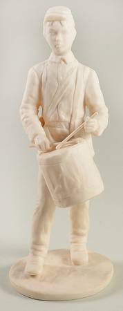 Ispanky Figurines Drummer Boy-White - No Box