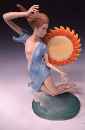 Ispanky Figurines Dawn With The Sun - No Box