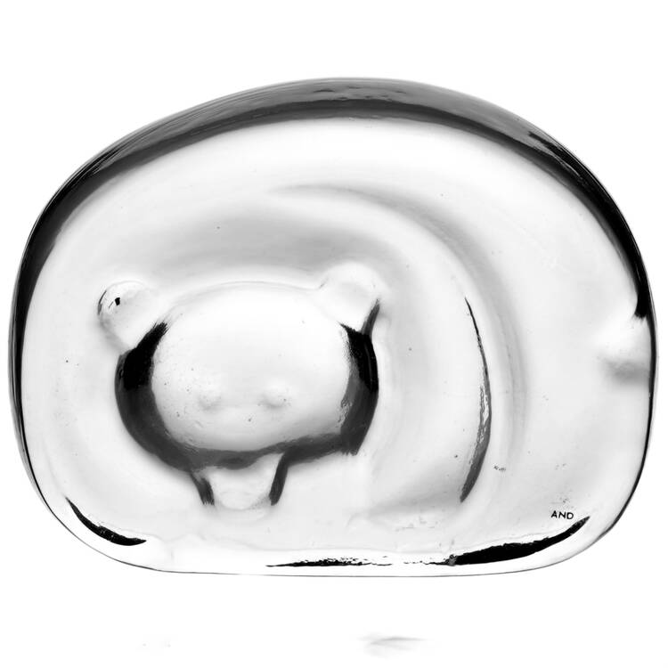 Jorma Vennola IIttala Figurines Bear Paperweight - No Box