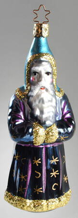 Inge Glas Christmas Ornaments Merlin The Wizard - No Box