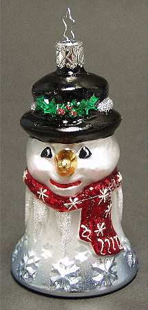 Annual Bell Collection Ringing In The New Year-Snowman Bell - Boxed