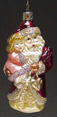 Inge Glas Christmas Ornaments Santa's Listening - No Box