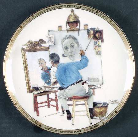 The Saturday Evening Post Triple Self Portrait - Boxed