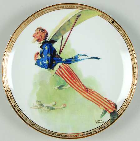 The Saturday Evening Post Uncle Sam Takes Wings - Boxed