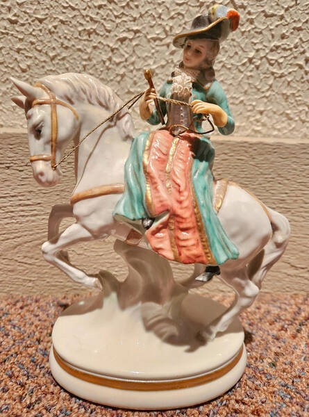 Irish Dresden Lace Figurines Lady Harrington - Boxed