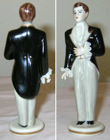 Irish Dresden Lace Wedding Groom - Boxed
