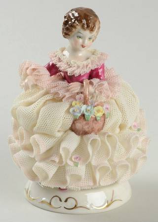 Irish Dresden Lace Figurines Dorothea - Boxed