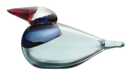 Oiva Toikka Birds Queenfisher - Sea Blue - Boxed