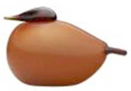 Oiva Toikka Birds Kuulas - Orange - Boxed
