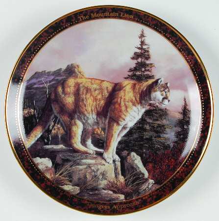 Rocky Mountain Wildlife Mountain Lion-Dangers Approach - Boxed