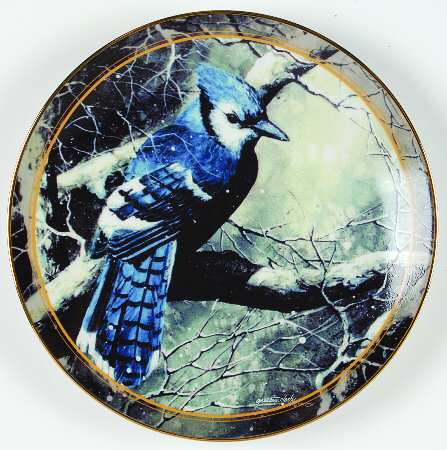 Song Birds Winter Morn-Bluejay - Boxed
