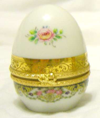 Imperial Limoges Giftware Egg Clock - No Box