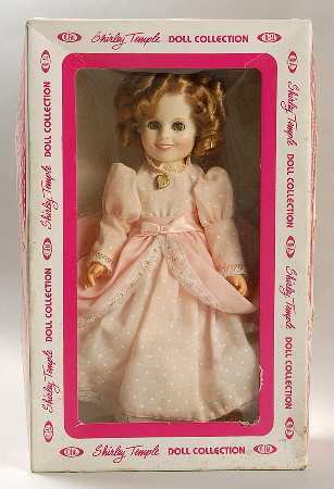 Shirley Temple Little Colonel Pink Polka Dots - Boxed