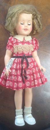 Shirley Temple Red Floral Dress - Boxed