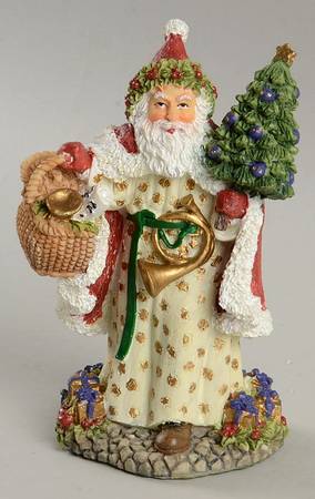International Santa Claus Father Christmas-Wales Welsh  - Boxed