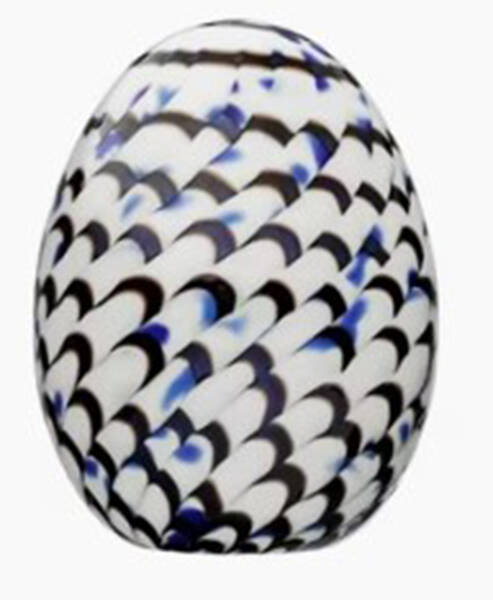 Oiva Toikka Annual Egg Blue Charadrius Egg - With Box Bx2023