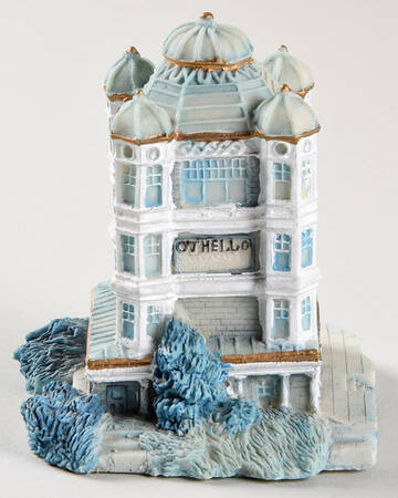 Liberty Falls Opera House-Blue - No Box