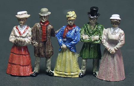 Alpine Christmas Village Carolers - Boxed