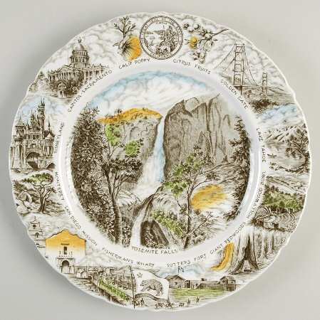 Johnson Brothers-State Plates by Johnson Brothers