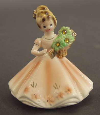 Birthstone Dolls November-Topaz - Boxed