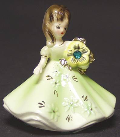 Birthstone Dolls May-Emerald - Boxed