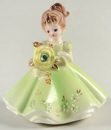 Birthstone Dolls August-Peridot - Boxed