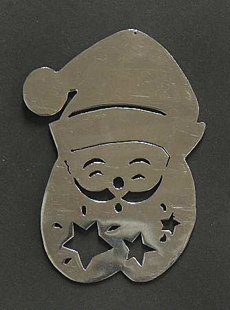 Janna Christmas Ornament Santa - Boxed